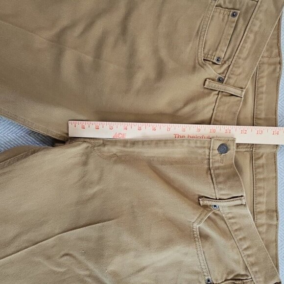 Levi's 541 Jeans Men's 40x32 Straight Tan White Tab Denimcore Workwear ECU - Picture 5 of 11